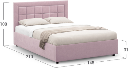 Много мебели кровать 140х200